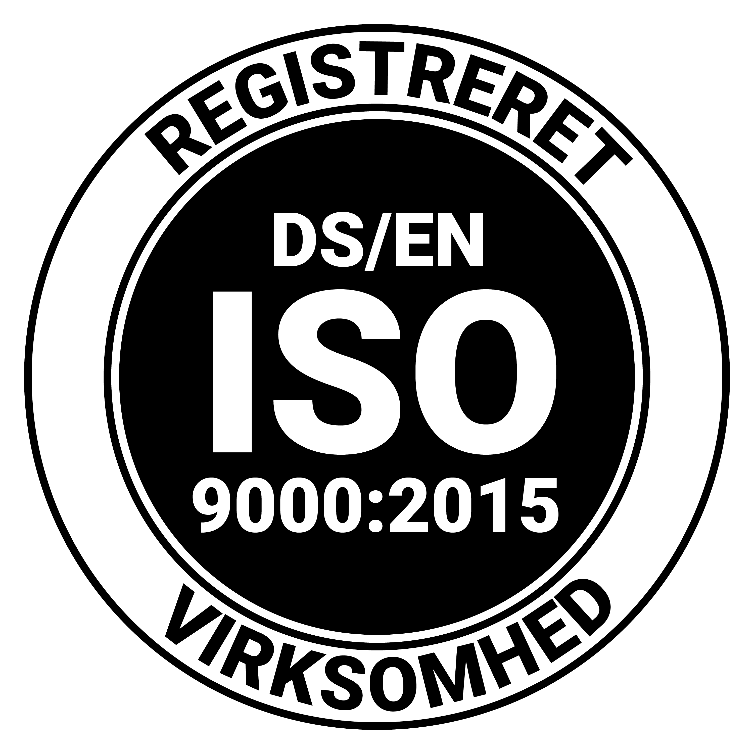 Brica Sikring er ISO 9001:2015 godkendt